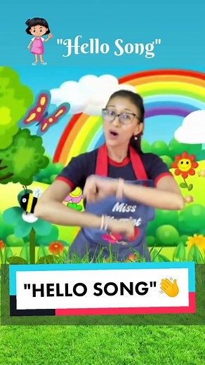 Fun Hello Song for Kids