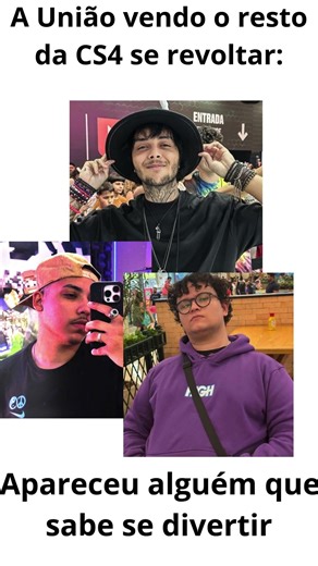 Eu sei que n coloquei o Cadu e o Gelly #mendrake#pedrux#nait#creativesquad#cs4#União