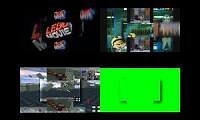 Mix of 4 videos from youtube : YTPMV Scan Quadparison