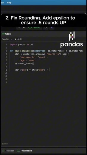 Find Managers in Pandas! 🐼 (Self-Join Trick) | Leetcode 1731 #shortsyoutube