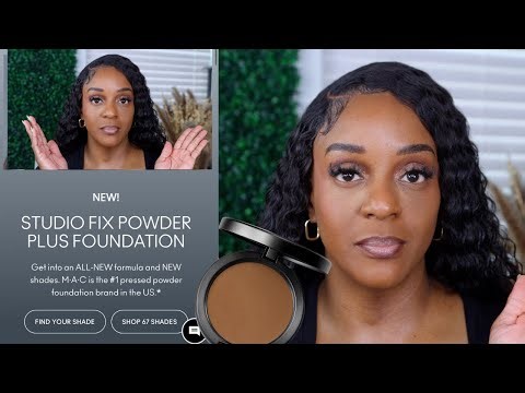 NEW MAC STUDIO FIX POWDER | IS IT ANY GOOD? SHADE C55