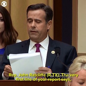During an exchange with former Special Counsel Robert Mueller at the House Judiciary Committee hearing, Rep. John Ratcliffe (R-TX) alleges Mueller "didn't follow special counsel regulations," adding: "You wrote 180 pages. 180 pages about decisions that weren’t reached, about potential crimes that weren’t charged or decided. And respectfully, respectfully by doing that you managed to violate every principle in the most sacred of traditions about prosecutors not offering extra prosecutorial analys