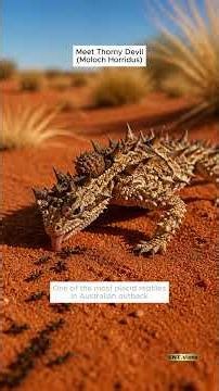 Australia’s amazing reptile… Thorny Devil
