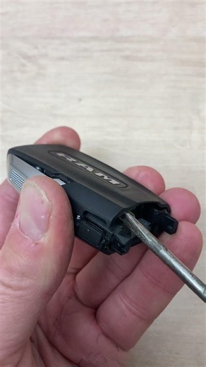 RAM smart key battery change -EASY DIY #automobile #mechanic #remotebattery #remotecontrol