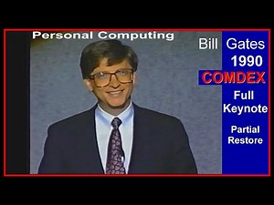 Computer History PC 1990 Gates COMDEX Personal Computing Information IBM Macintosh Las Vegas CES