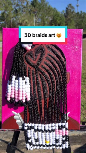 Stunning 3D Painting Sold Last Year - A Black Art Masterpiece