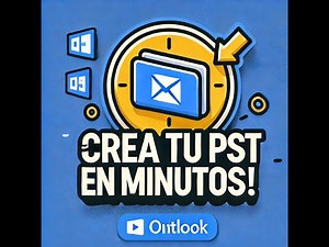 📌 "Cómo crear un archivo PST en Outlook ✅ ¡GUARDA tus correos!"