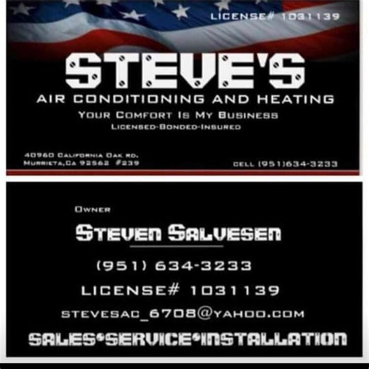 Steve's Air Conditioning and Heating | Murrieta CA