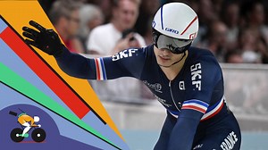 Cyclisme sur piste : Rayan Helal, la fusée du sprint avec objectif Paris-2024