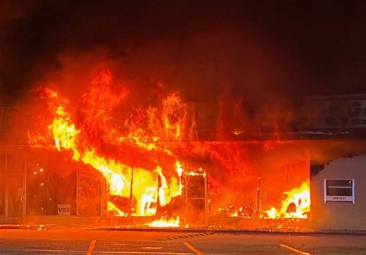 Morgan City businesses gutted by Monday morning fire