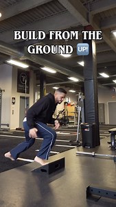 Different foot positions, angles, and pressures expose weaknesses you can’t hide. Utilizing different variations teaches your body how to handle force in the same unpredictable ways sport demands. Developing the foot/ankle/calves goes a long way into the development of our athletes. | Nooch_13