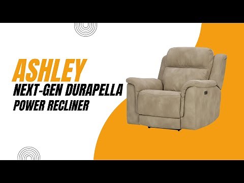 Signature Design by Ashley Next-Gen DuraPella Power Recliner with Adjustable Headrest