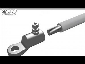 Ensto cold shrink COTH3 hybrid outdoor termination - Installation