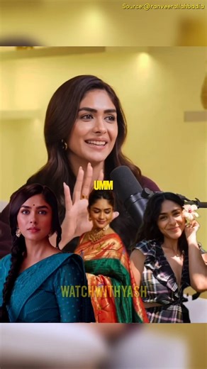 Mrunal Thakur is Maharashtrian 🔥