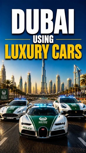 😱Why Dubai police have supercars