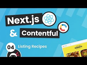 Next.js & Contentful Site Build Tutorial #4 - Outputting Recipe Data