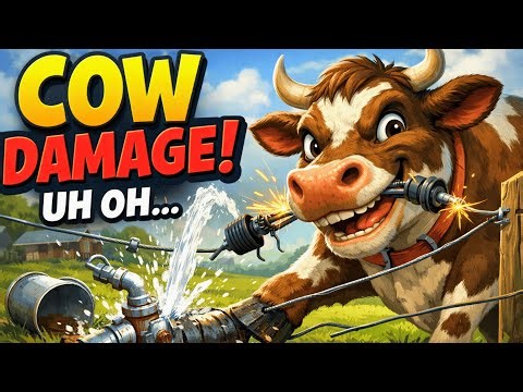 When Cows Tear Things Up: Repairs, Prevention, and Reality