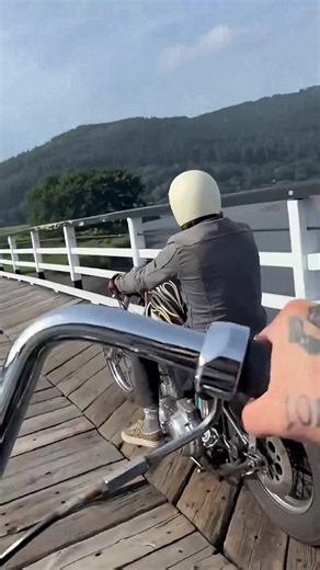 5.2K views · 138 reactions | Awesome ride with our cool harley davidson chopper !!! #harleydavidson #Kickstarter #custombike #sportster #harleydavidsonmotorcycles #anjolipado #fbreelsfypシ゚viralシ #reelsfypシ | Anjoli Pado | Facebook