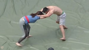 Japanese Mixed Wrestling Man vs Woman|| Man vs Woman Mixed Wrestling in Japan