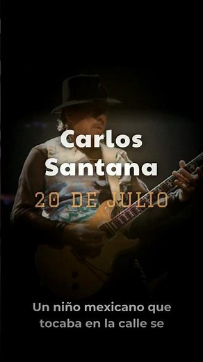 🎸 The day the legend was born: Carlos Santana