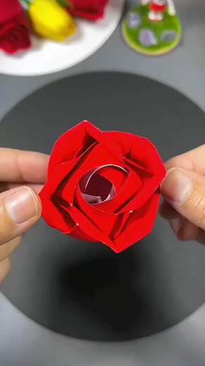 How to Fold Roses with Square Paper | DIY Tutorial
