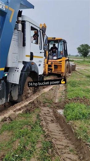 💪 JCB 3DX EecoXpert 74 HP | Powerful Bucket Work 🔥