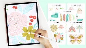 Level Up Your Vectors with Lines: A 5-Day Challenge in Adobe Fresco | Amy Bradley | Skillshare
