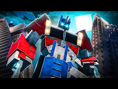 They Added TRANSFORMERS To MINECRAFT?!...