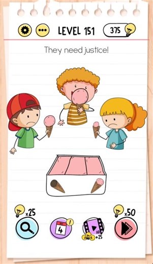 Brain Test Level 151: They Need Justice! ⚖️ (Step-by-Step) #Shorts