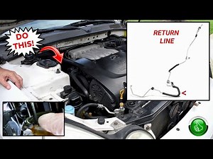 How To REPAIR A Leaking Transmission or Power Steering Hose ~ Save Money