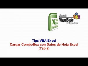 Cargar ComboBox Tips VBA Excel