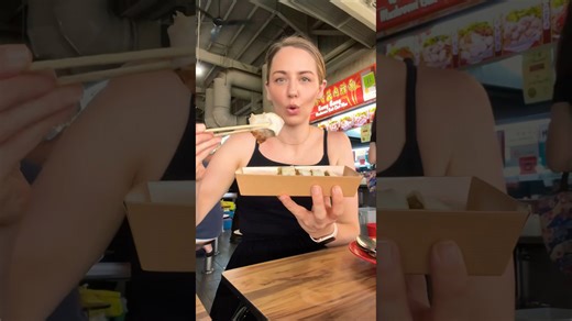 3 best street foods to try in Singapore 👌🏻 #shorts