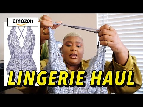 BEST PLUS SIZE LINGERIE UNDER $20 ON AMAZON!! // TIPS + TRICKS ON SIZING + BOOST YOUR CONFIDENCE!