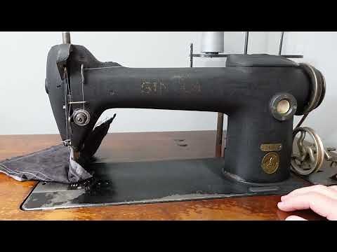 SINGER INDUSTRIAL 241-2 sewing machine DEMO UPGRADED SERVO MOTOR