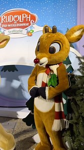 Now through December 31, meet Rudolph the Red-Nosed Reindeer and his friends at Christmas at SeaWorld! #rudolph #rudolphtherednosedreindeer #clarice #claricereindeer #seaworld #seaworldorlando #orlando #florida #orlandoflorida #orlandofl #christmas #christmasatseaworld #christmas2023 #christmastime #holidays #happyholidays #merrychristmas #reindeer #charactermeetandgreet | Freaks of Halloween Horror Nights