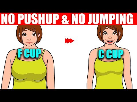 Drop Bra Size with this workout (No Pushups & Jumping)