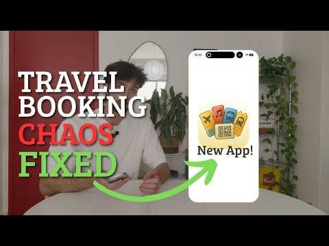 A Better Way to Organize Your Travel Bookings | Where's My Booking App Demo
