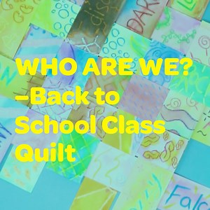 Back to School Class Quilt Lesson Plan: Use crayon  resist technique to create unique paper woven class quilt! Supplies: Watercolour Paper (cut into equal strips) Crayola Crayons (non-washable) Crayola Paint Brushes Crayola Watercolour Paints Water Container Paper Towels Step-by-step guide here: https://www.crayola.ca/education/lesson-plans/who-are-we-back-to-school-class-quilt #StayCreative #freelessonplans #teachers #classroomart #classroomactivities | Crayola Education | Facebook