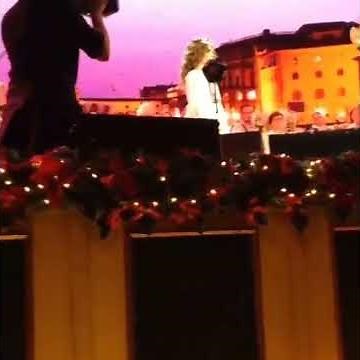 Amira Willighagen - André Rieu rehearsing with Amira at Wembley in London - Saturday 7 December 2013