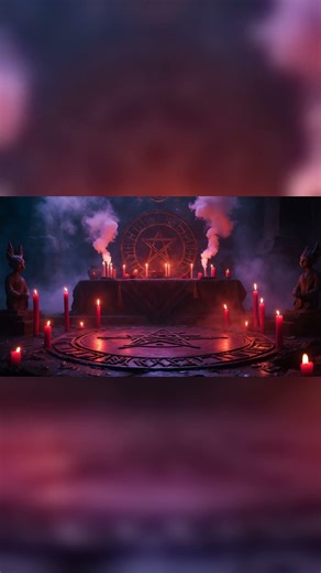Dark Ritual Chamber Ambience ✨ Witchcraft & Magic #Shorts