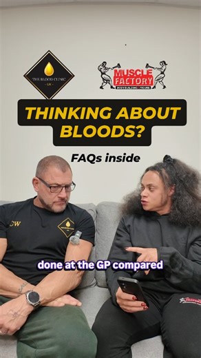 Thinking about getting bloods done, but not sure where to start? This FAQ answers the most common questions we get asked clearly and without the noise. Watch this if your health matters. DM @thebloodclinic if you want guidance 👊 #HealthOverGuesswork #BloodTests #TrainSmarter #GymEducation #MuscleFactorySwinton | MuscleFactory Swinton