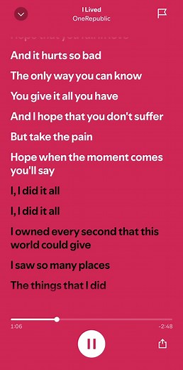 OneRepublic's 'I Lived' Lyrics Explained