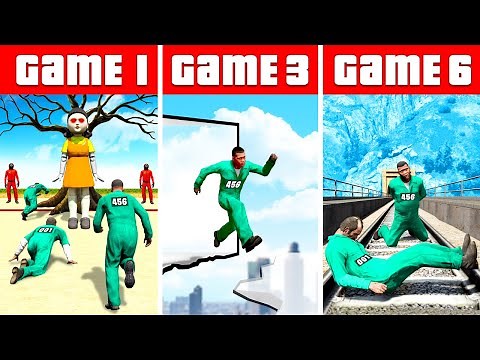 Survive SQUID GAME in GTA 5