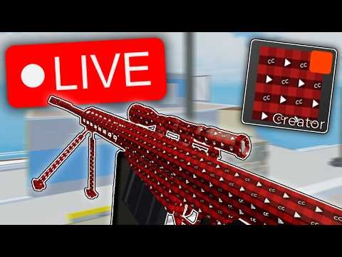 🔴 LIVE | CREATOR SKIN GIVEAWAY... (Roblox Arsenal)