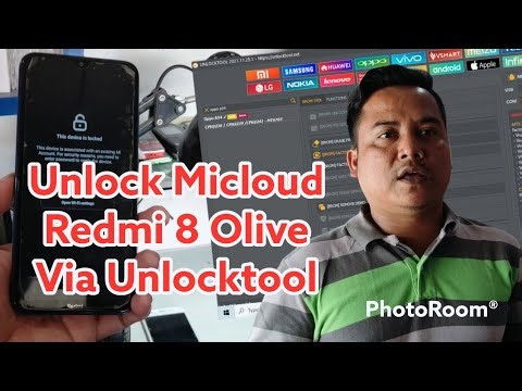 Unlock Micloud Redmi 8 Olive Via Unlocktool Clean