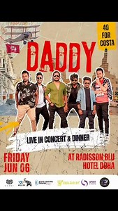 40 for Costa – A Night with DADDY Band Join us in celebrating a legendary musical journey with rhythm, soul, and unforgettable melodies! Date: June 6, 2025 (Friday) Time: 7:00 PM onwards Venue: Radisson Blu Hotel, Doha Live in Concert: DADDY Band – Celebrating 40 years of Costa’s musical legacy! Lavish Dinner Buffet Included Ticket Price: QAR 250 (Available at all WellOn outlets) Tickets & Inquiries: 55514194 | 33119908 For Table reservations 77504286|7006 6190 “40 for Costa” – A tribute. A cele