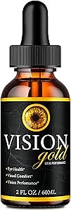 Maximum Strength, All Natural Visual Wellness & Crystal Clear View, Premium VisionGold for Gentle Eye Care Reviews (1 Pack)