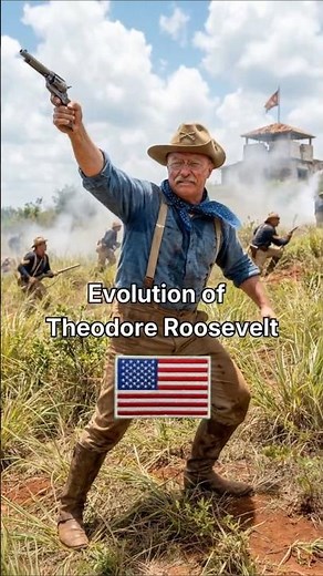 Rough Rider to President : Evolution of Theodore Roosevelt