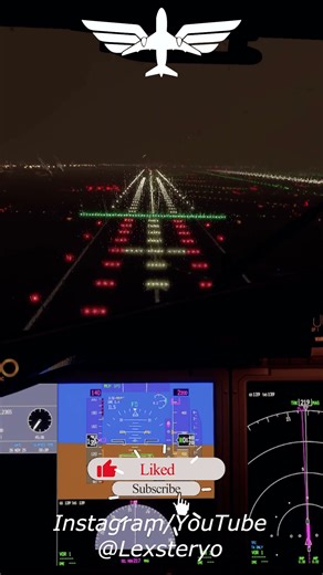 RAINING NIGHT BOEING 737 MAX LANDING MSFS 2024