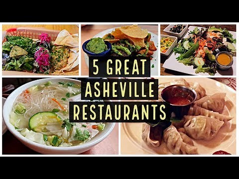 5 Great Restaurants in Asheville, North Carolina